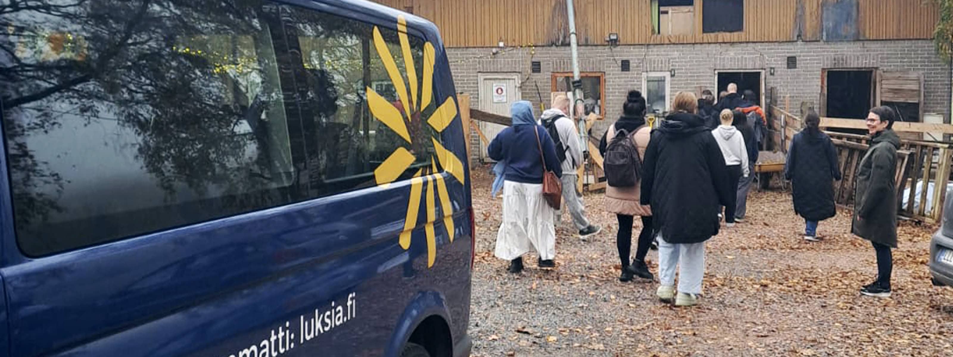 vierailu vuohitilalla