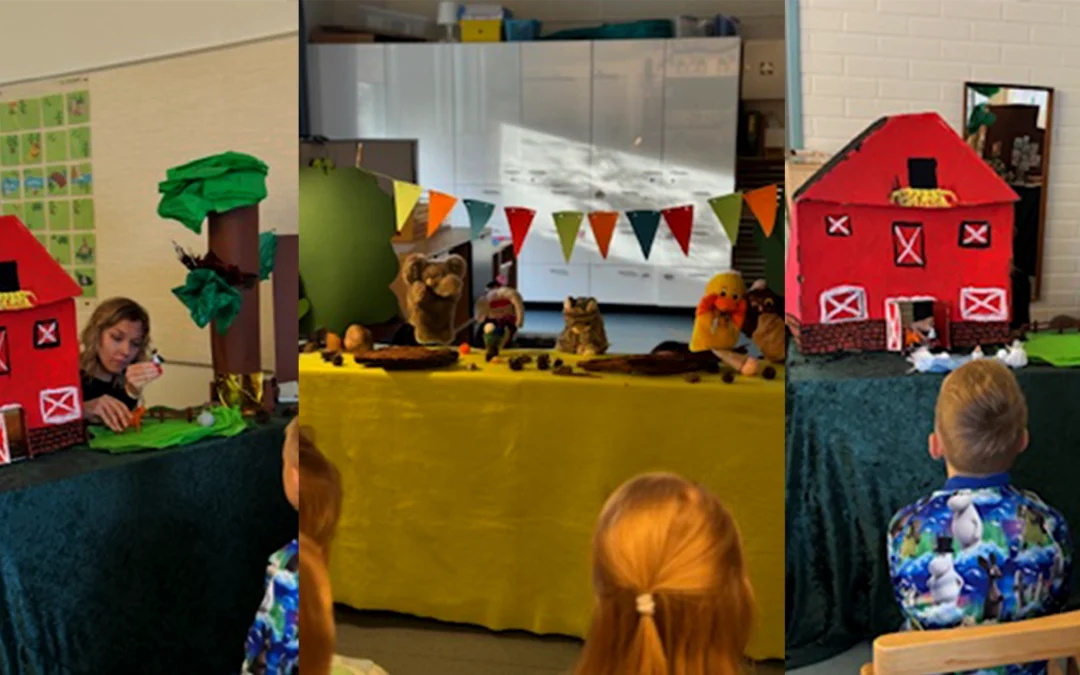 Teatterin hurmaa esikoulussa