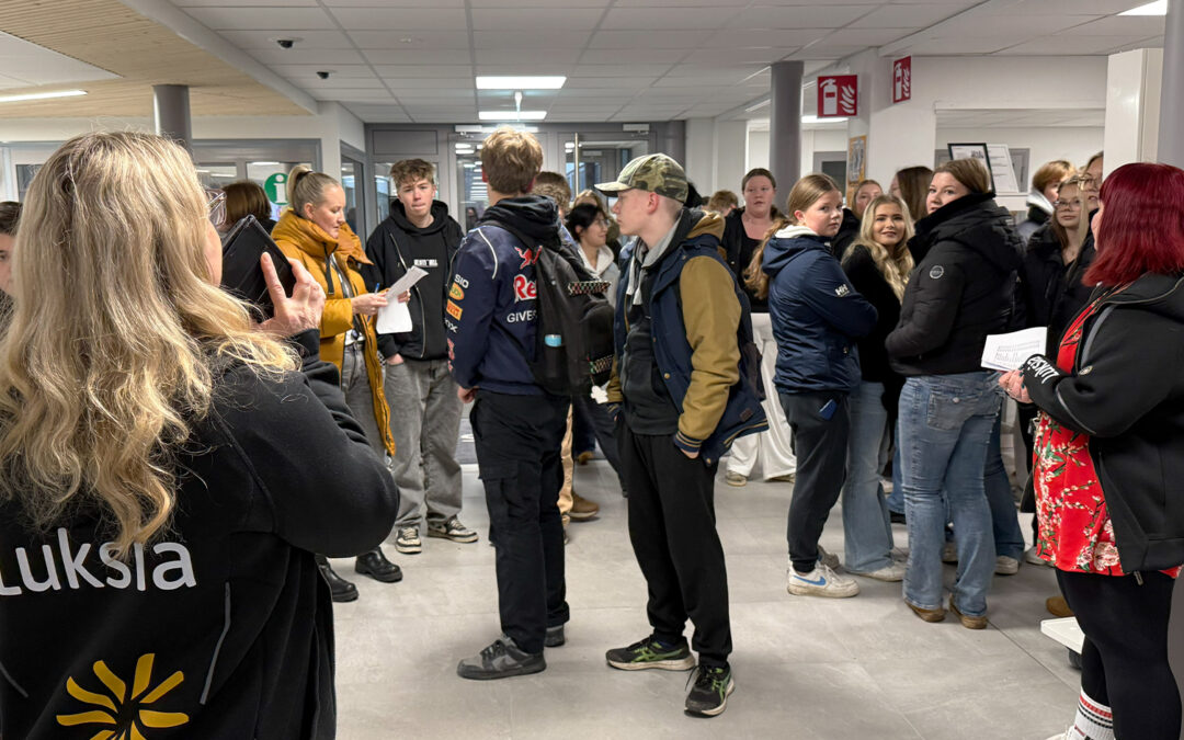 Ysiluokkalaiset tutustuivat Luksian opintoaloihin