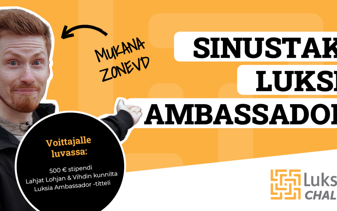 ZoneVD mukana Luksia Challengessa